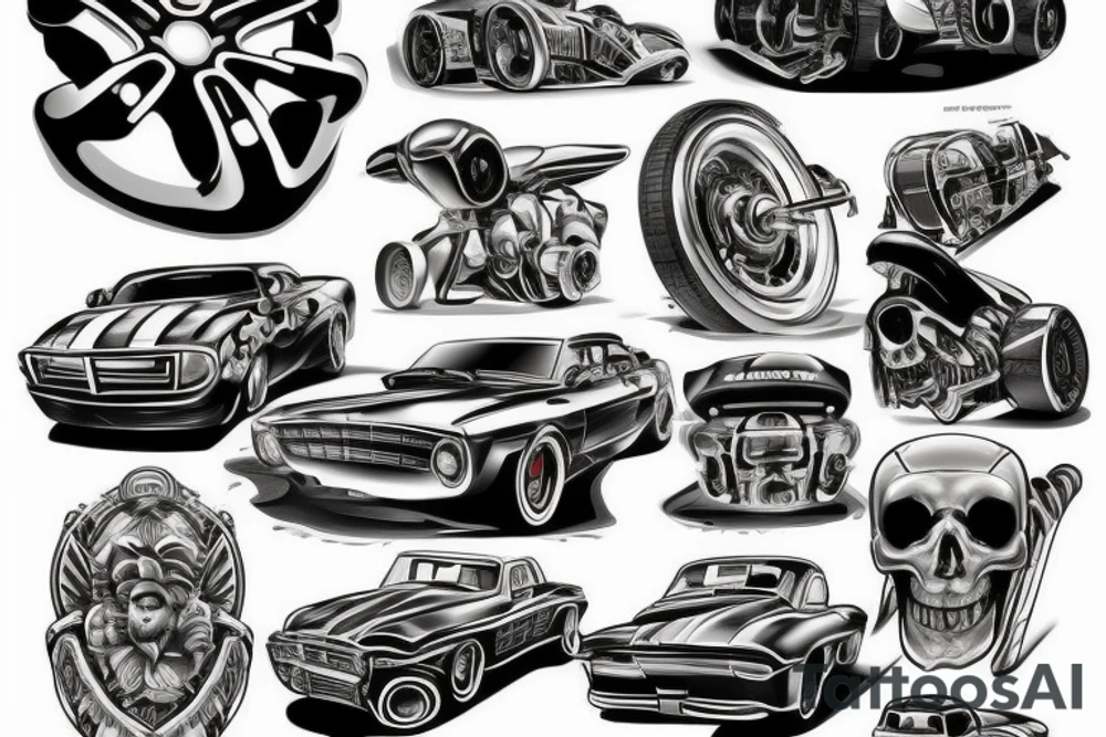 Petrolhead tattoo idea