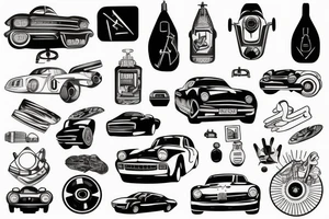 Petrolhead tattoo idea