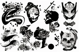 newschool with cigarette tattoo idea