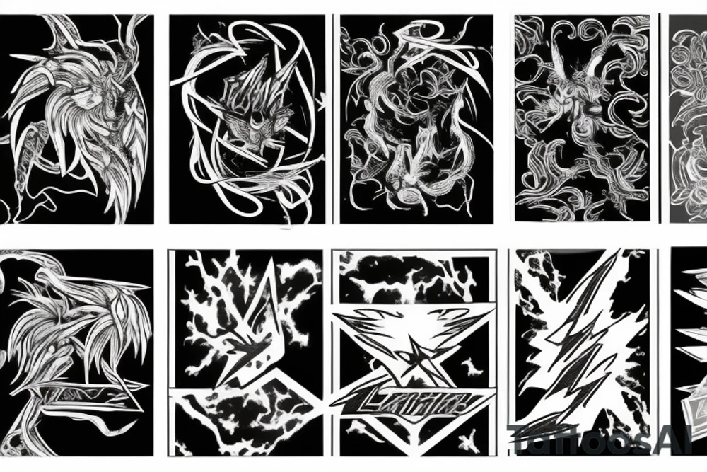 Lightning tattoo idea
