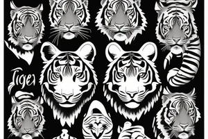 Tiger tattoo idea