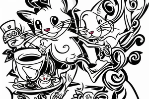Tom and jerry tattoo idea