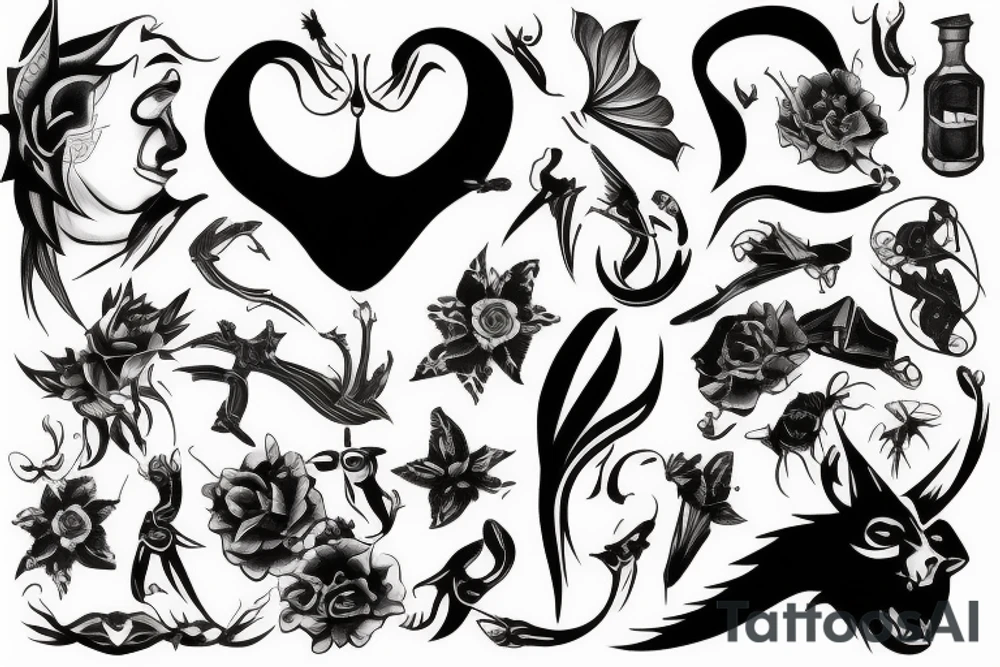 Shadow tattoo idea