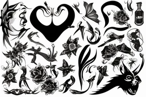 Shadow tattoo idea