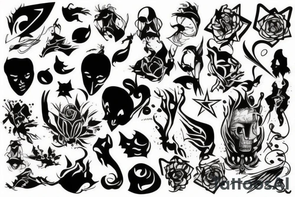Shadow tattoo idea