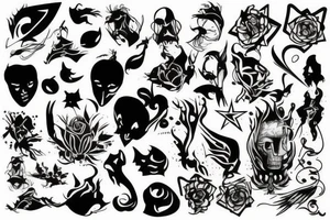 Shadow tattoo idea