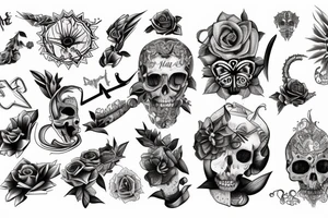 Real and unreal tattoo idea