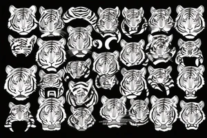 Tiger tattoo idea