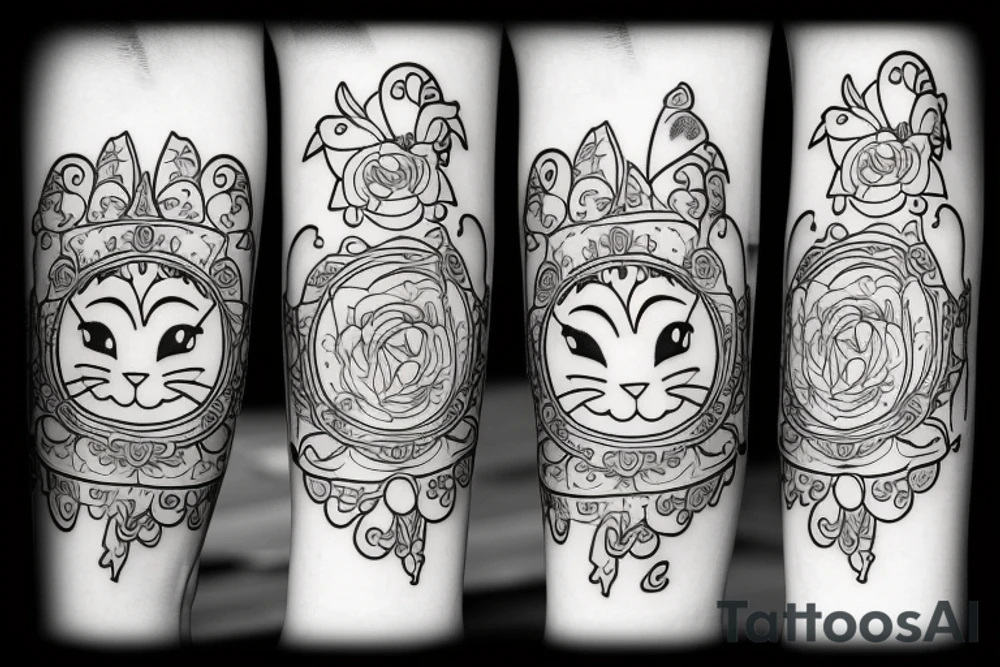Tom and Jerry tattoo idea