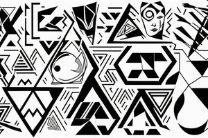 maska tattoo idea