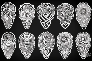 lotos tattoo idea