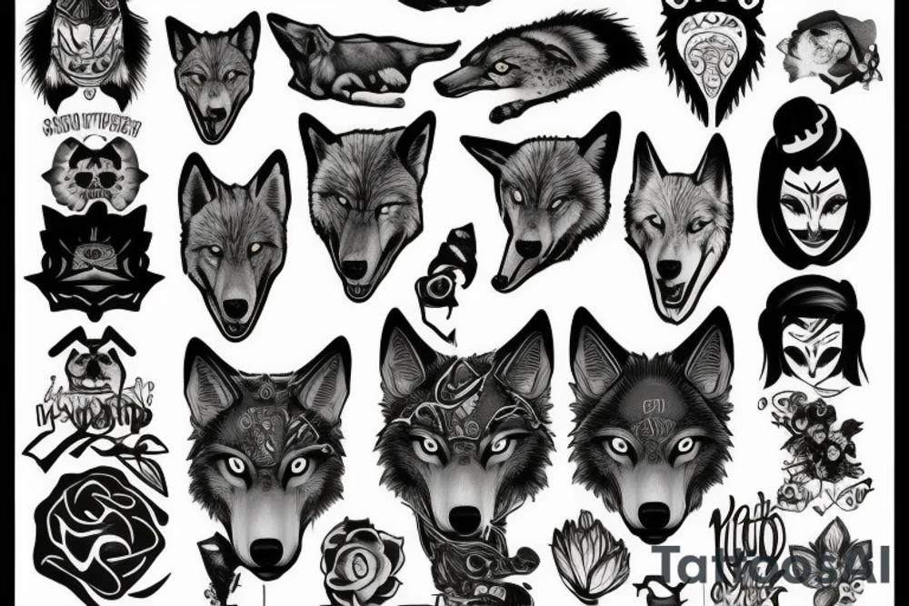 WOLF NORMAN tattoo idea