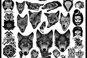 WOLF NORMAN tattoo idea