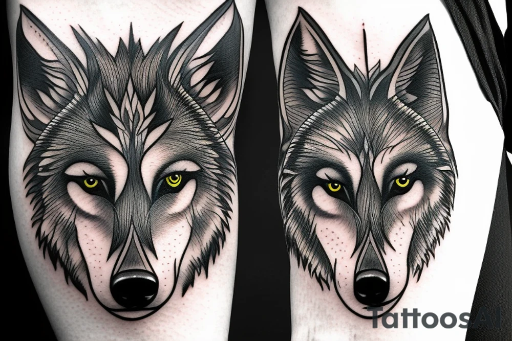 WOLF NORMAN tattoo idea