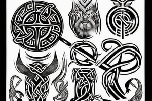 viking, rune tattoo idea