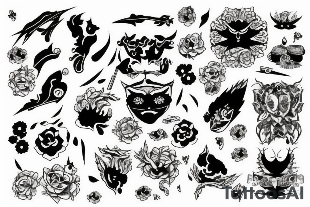 calm tattoo idea