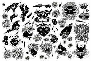 calm tattoo idea