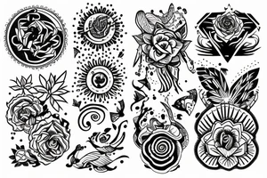 calm tattoo idea