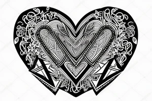 heart tattoo idea