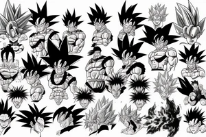 Goku tattoo idea