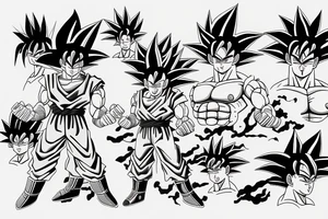 Goku tattoo idea