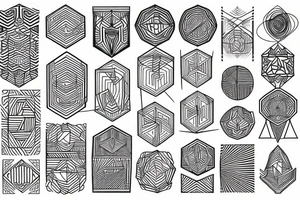 lines tattoo idea