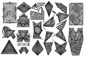 lines tattoo idea