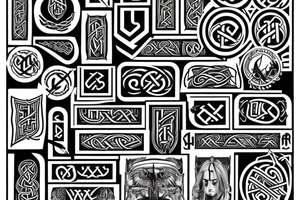 viking runes tattoo idea