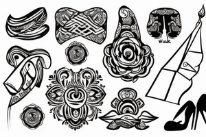 Walka,wytrwałość,ból tattoo idea