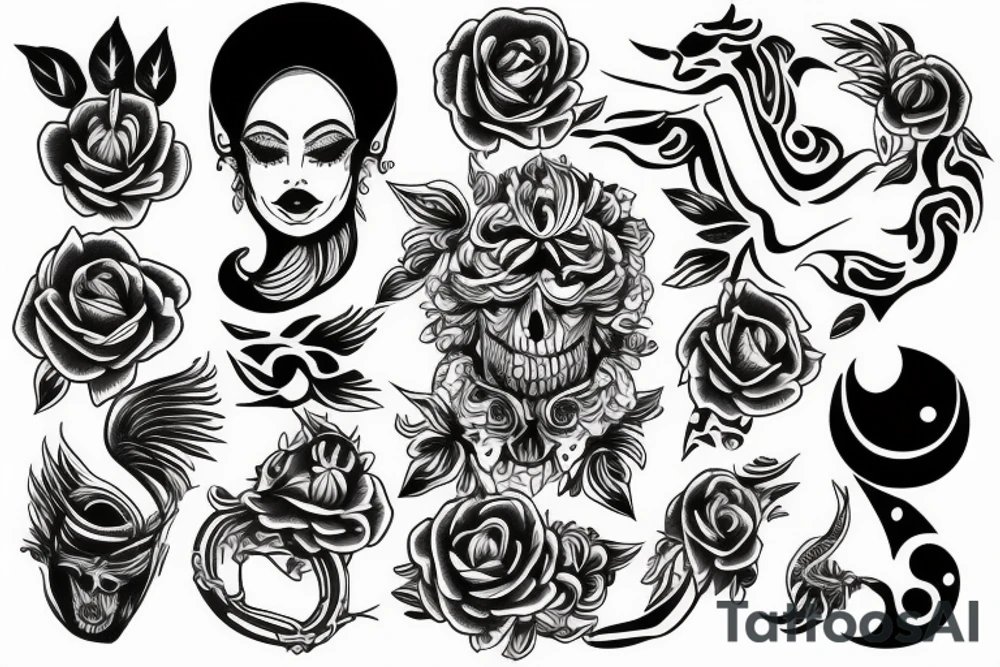 Ból woda tattoo idea