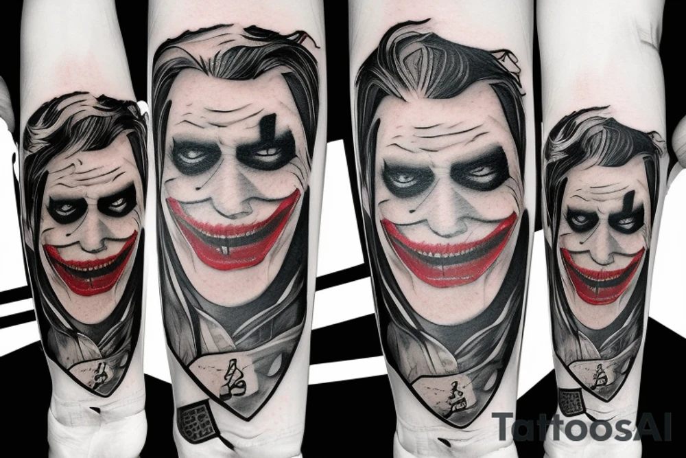 Joker tattoo idea