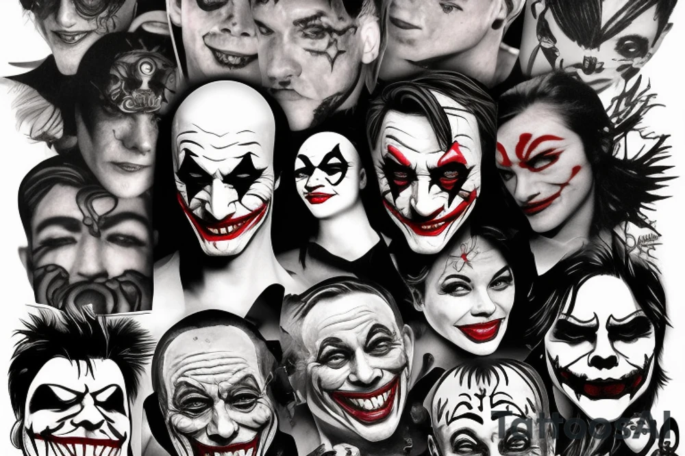 Joker tattoo idea