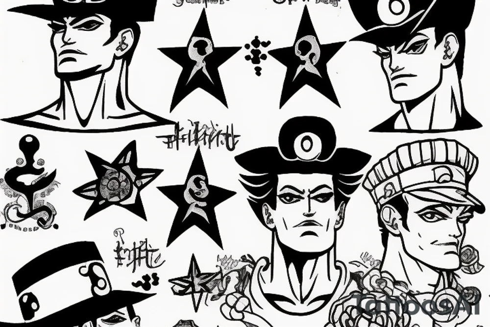 jotaro tattoo idea