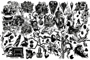 all jojo tattoo idea