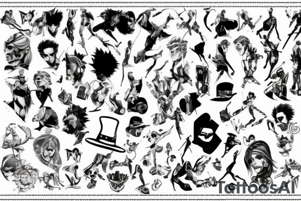 all jojo tattoo idea