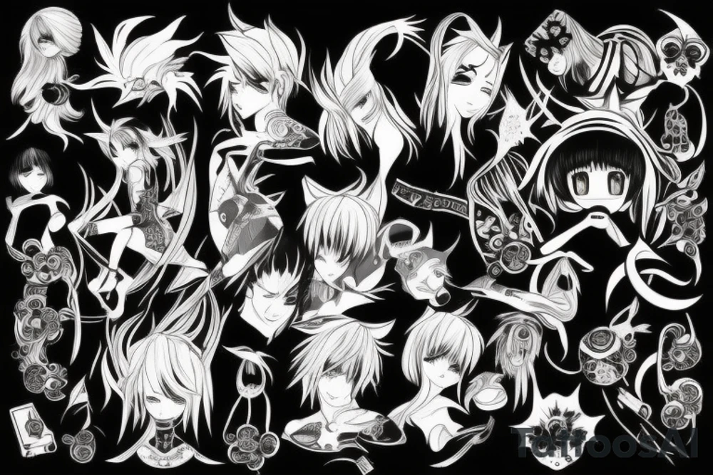 Black tattoo idea