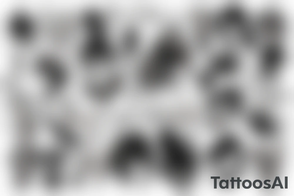 Black tattoo idea