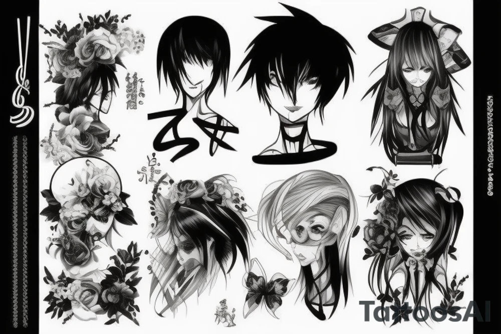 Black tattoo idea