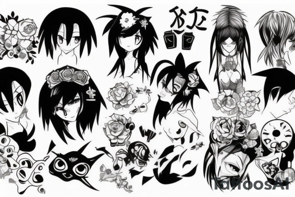 Black tattoo idea