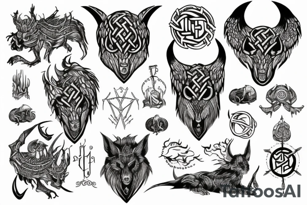 Norse mitology tattoo idea