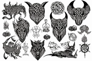 Norse mitology tattoo idea