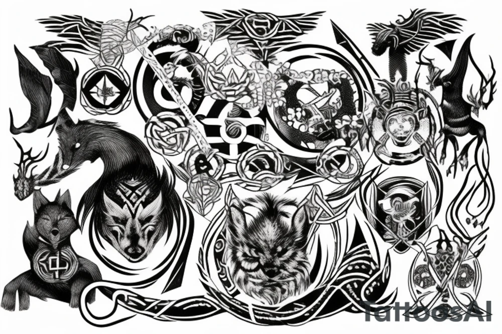 Norse mitology tattoo idea