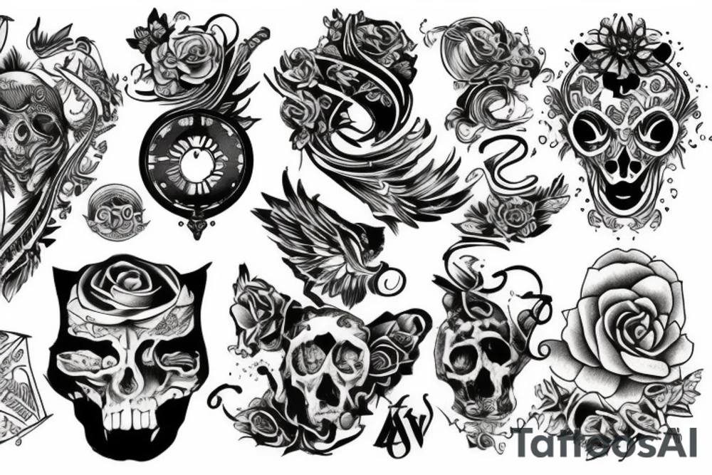 Tatto style old tattoo idea