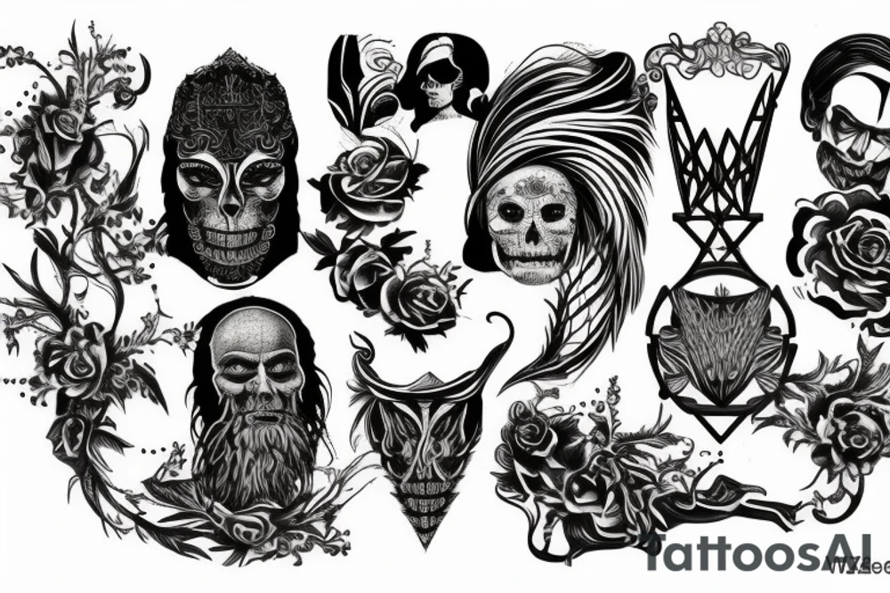 Westworld maze tattoo idea