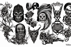 Westworld maze tattoo idea