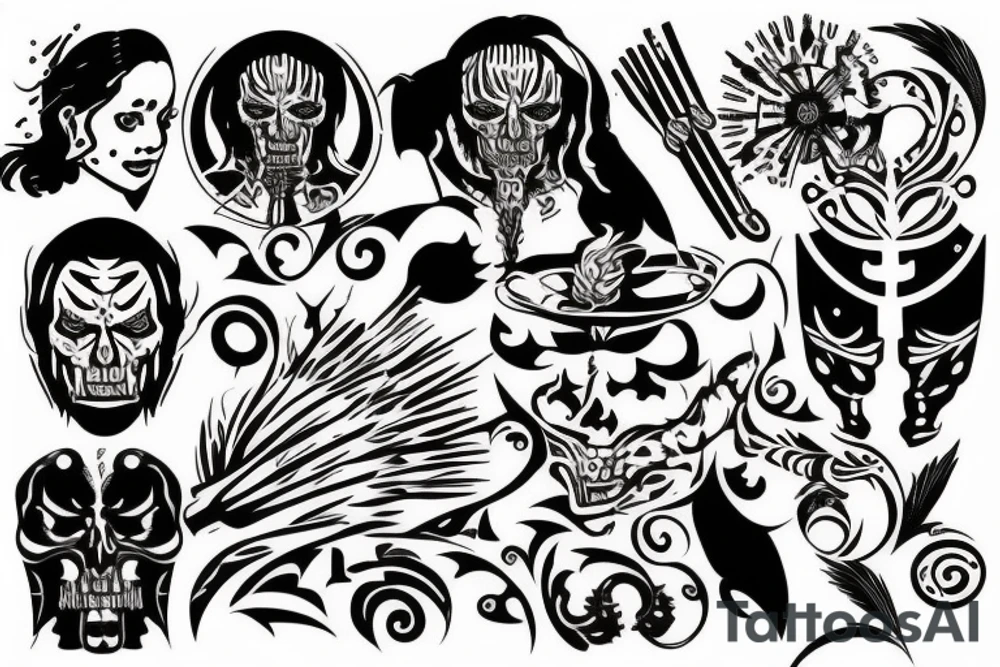 Westworld maze tattoo idea