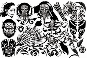 Westworld maze tattoo idea