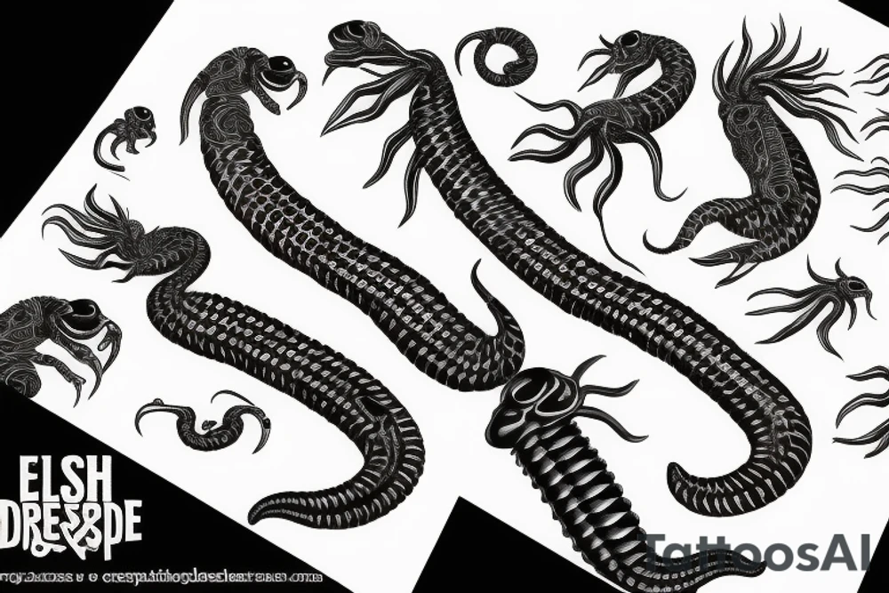 centipede tattoo idea