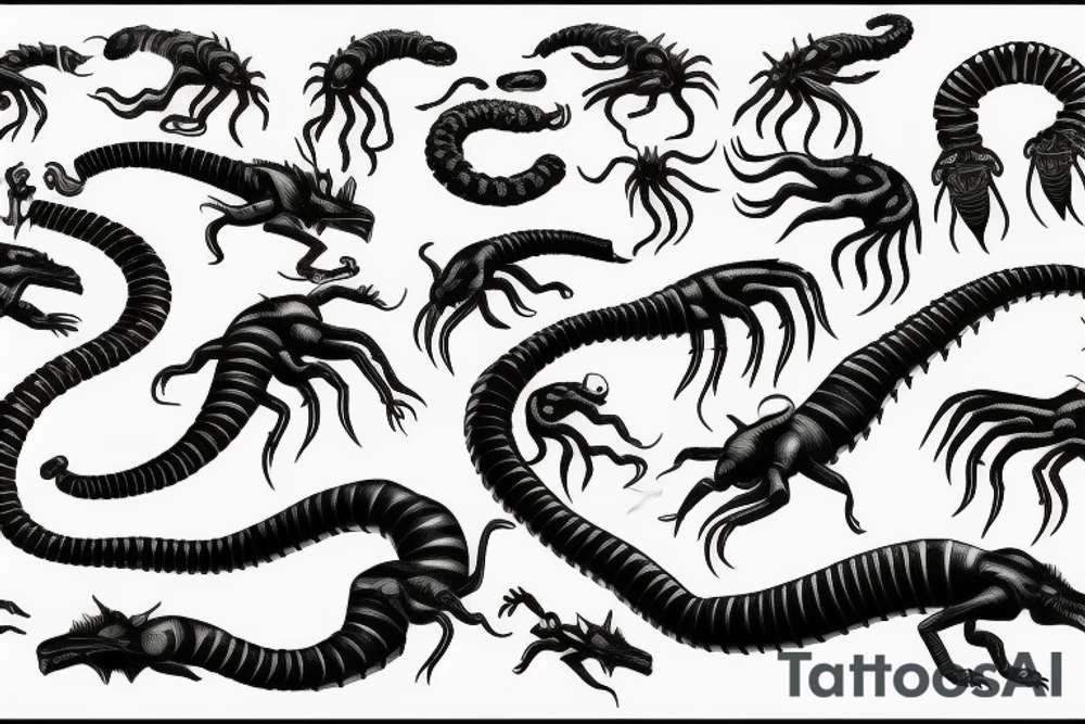 centipede tattoo idea