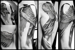 Falling icarus tattoo idea